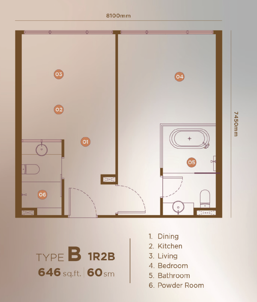 Hugoz Suites Layout